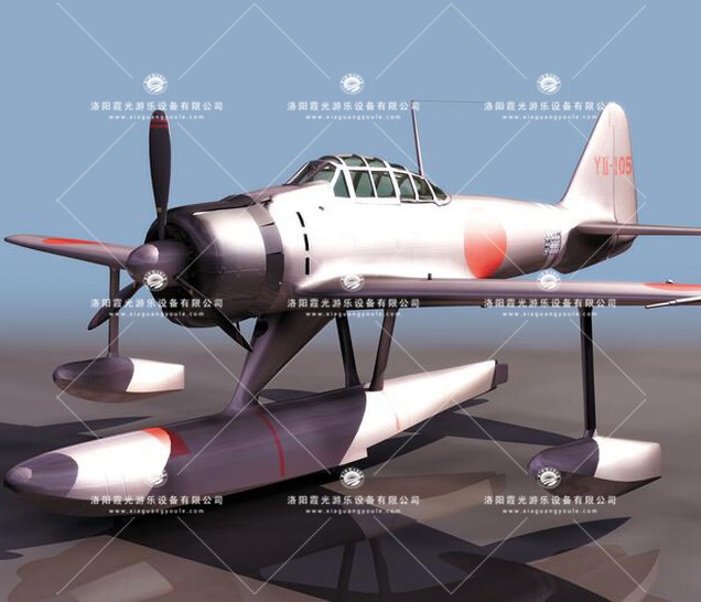 青浦3D模型飞机_